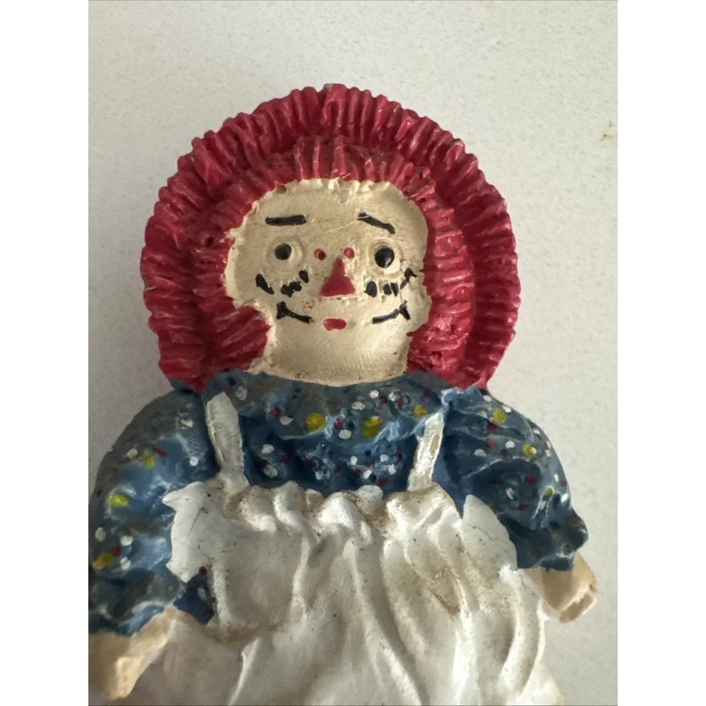 Vintage Raggedy Ann Doll Character Fridge Magnet 3